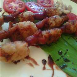 sate sosis mie